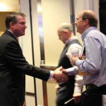 Doug Dvorak with audience