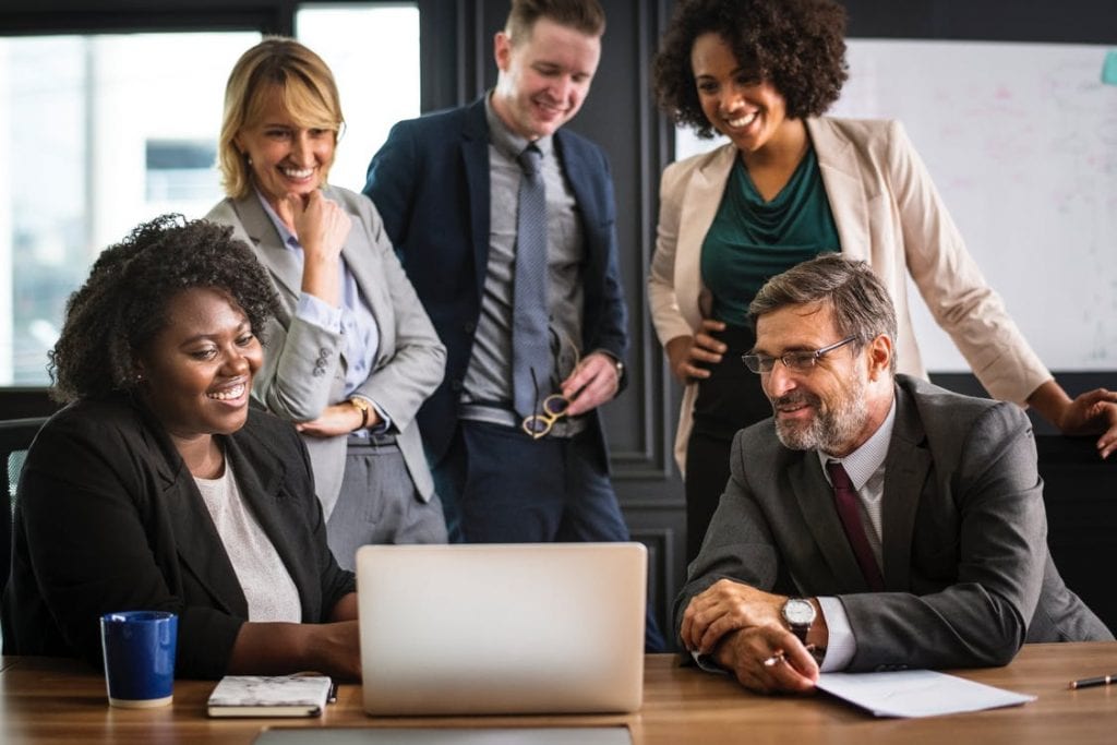 Sales People Gathering